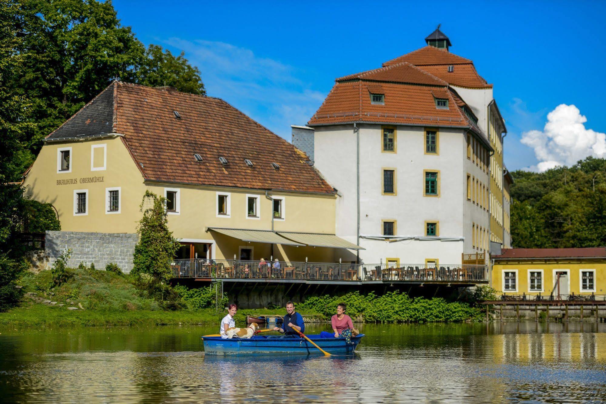 Hotel Obermuehle Gorlitz Bagian luar foto